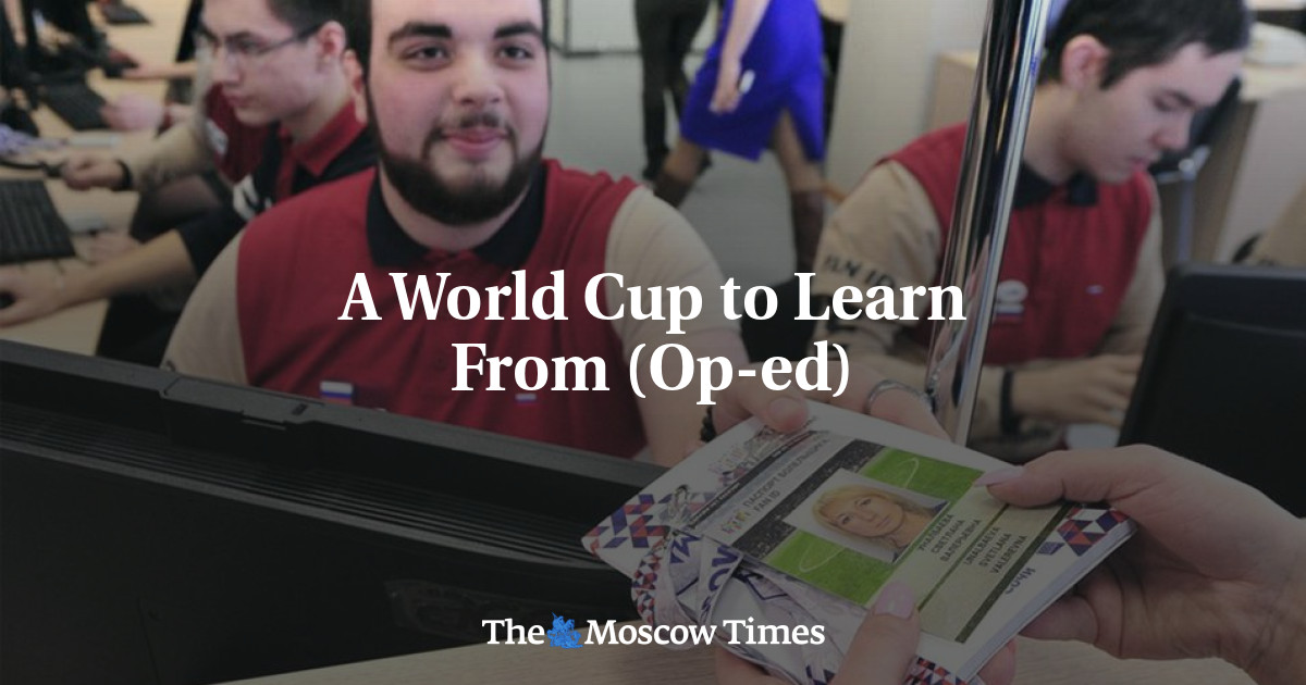 Piala Dunia untuk dipelajari (Op-ed)