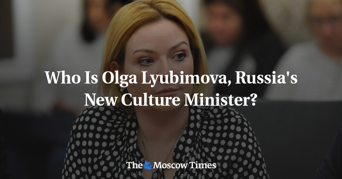 Siapakah Olga Lyubimova, Menteri Kebudayaan Rusia yang baru?