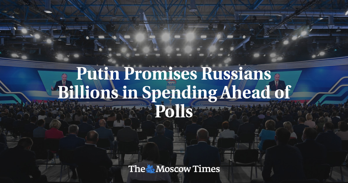 Putin menjanjikan Rusia miliaran dalam pengeluaran menjelang jajak pendapat