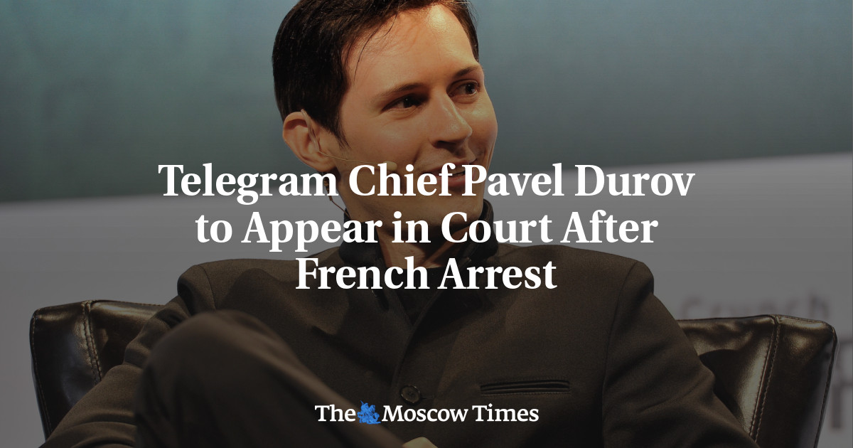 Telegram boss Pavel Durov must appear in court after French arrest