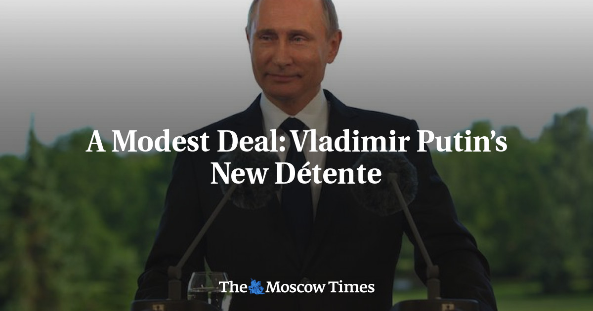 Perjanjian Sederhana: Détente Baru Vladimir Putin