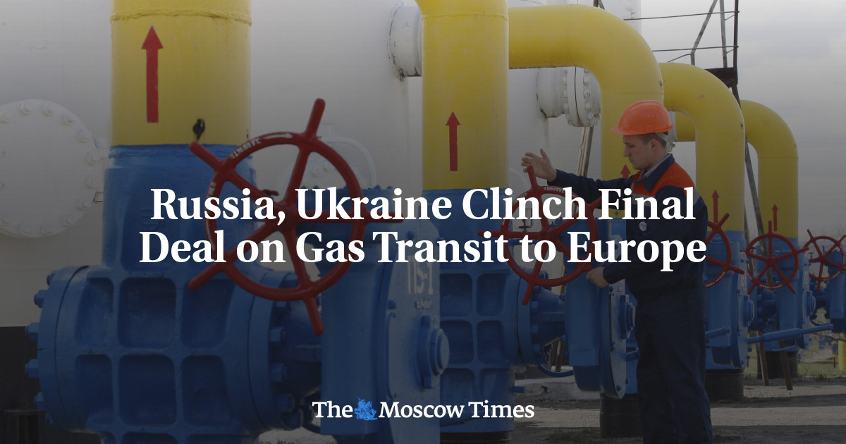 Rusia, Ukraina menyimpulkan kesepakatan akhir tentang transportasi gas ke Eropa