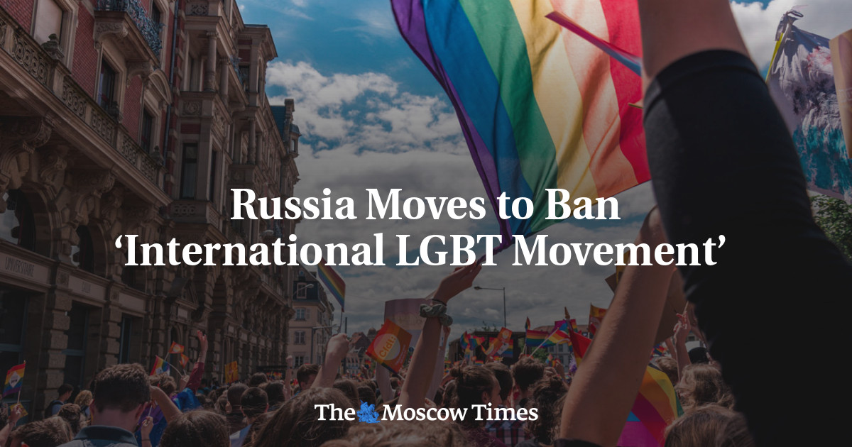 Россия хочет запретить «международное ЛГБТ-движение»