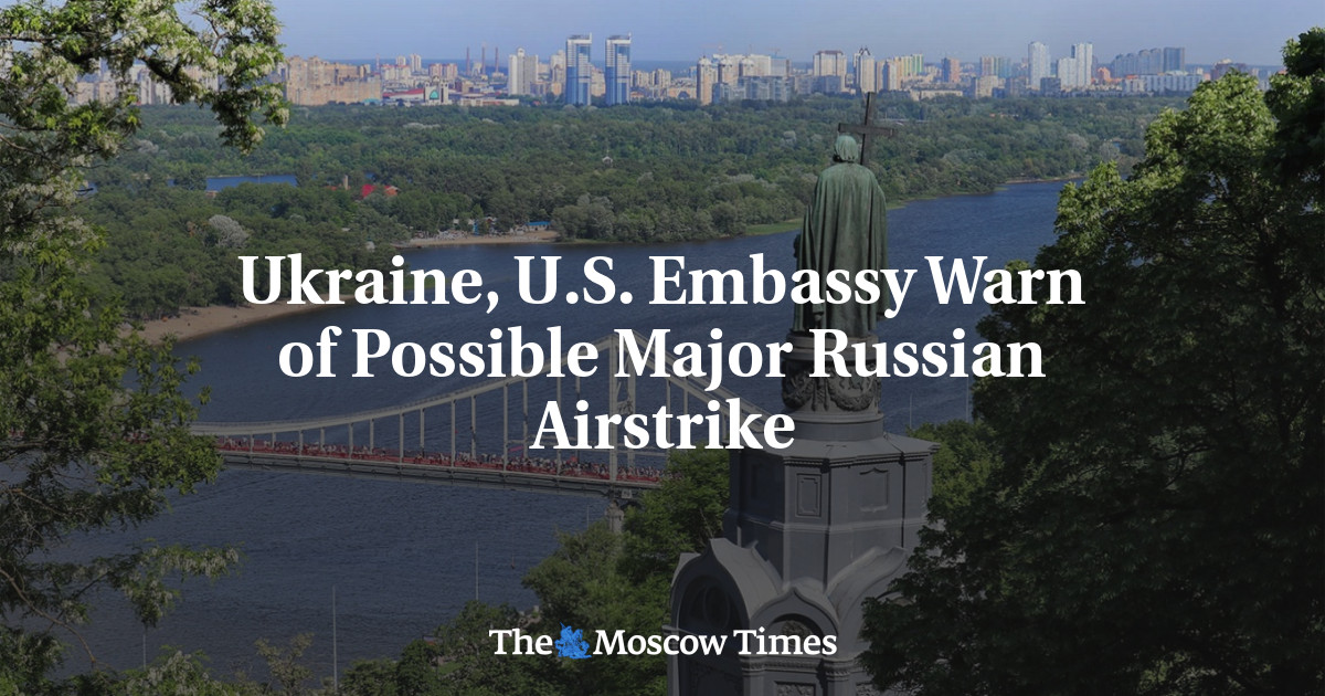 Украина и посольство США предупреждают о возможном крупном авиаударе России