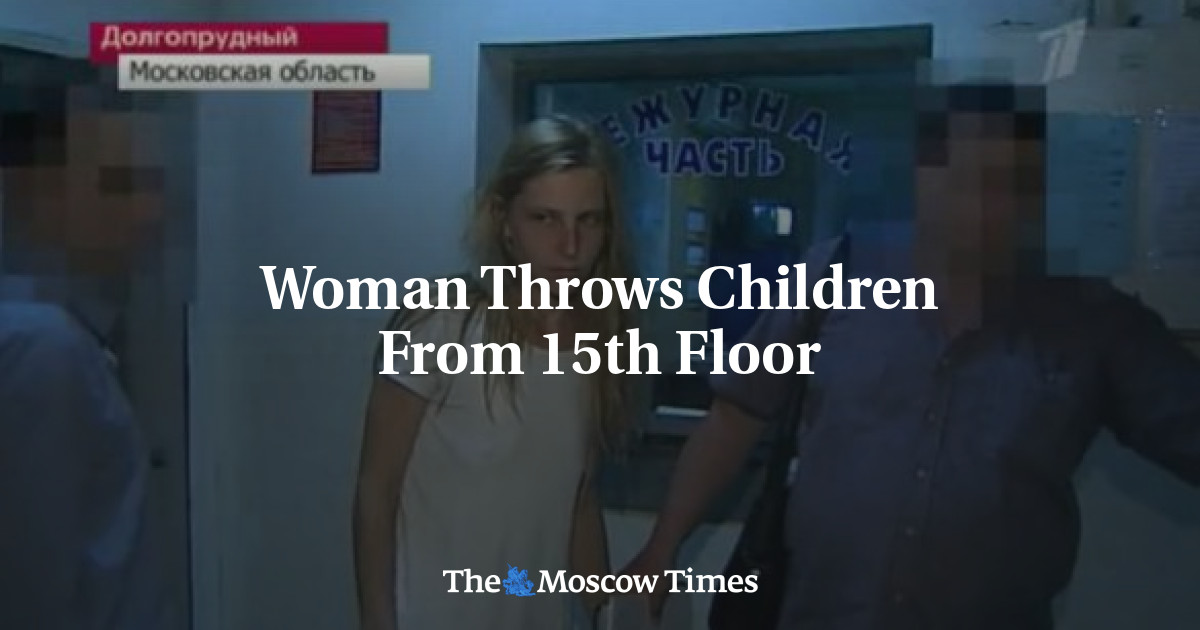 Woman Throws Children From 15th Floor