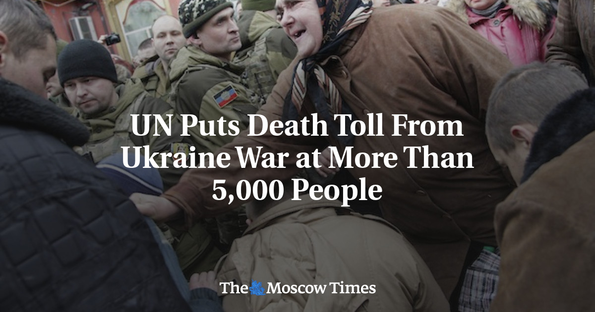 PBB menyebutkan jumlah korban tewas dalam perang di Ukraina lebih dari 5.000 orang