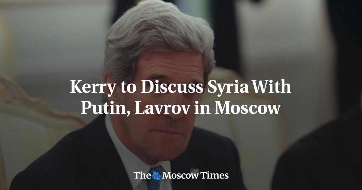 Kerry untuk membahas Suriah dengan Putin, Lavrov di Moskow