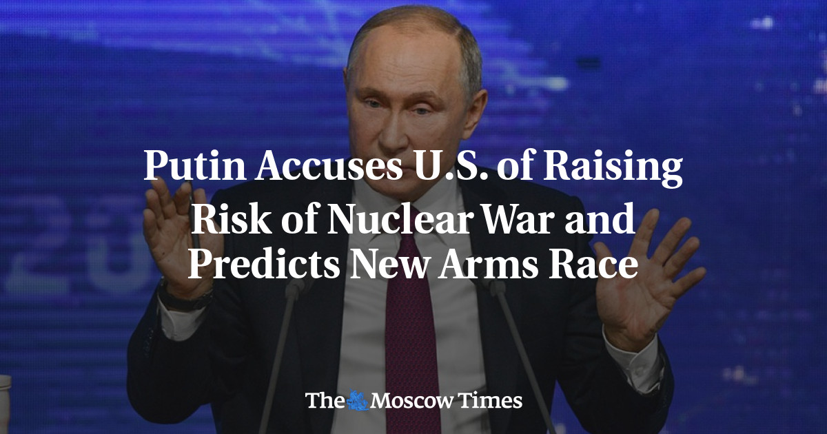 Putin menuduh AS meningkatkan risiko perang nuklir dan memprediksi perlombaan senjata baru