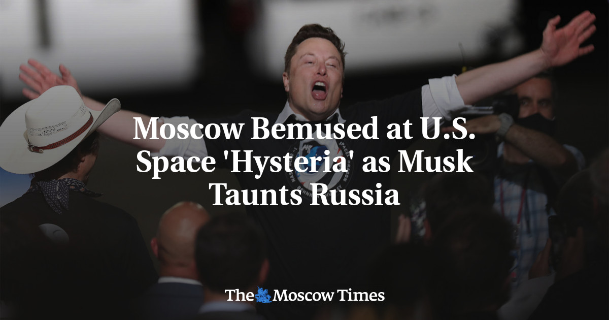 Moskow Bingung dengan ‘Histeria’ Luar Angkasa AS Saat Musk Mengejek Rusia