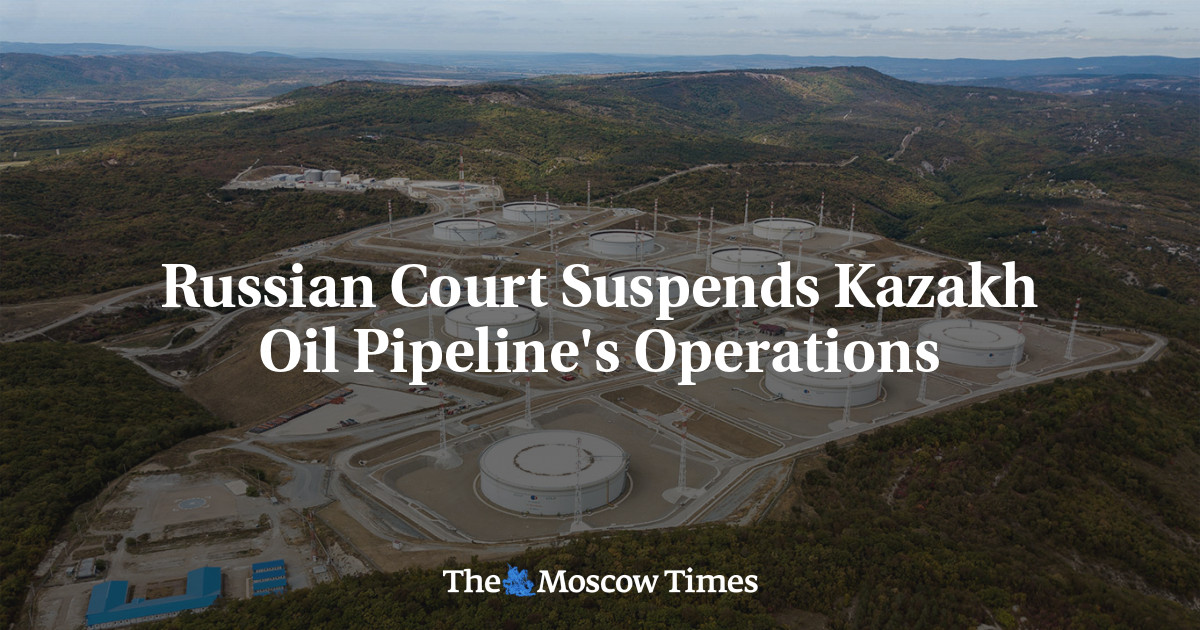Российский суд приостановил работу казахстанского газопровода