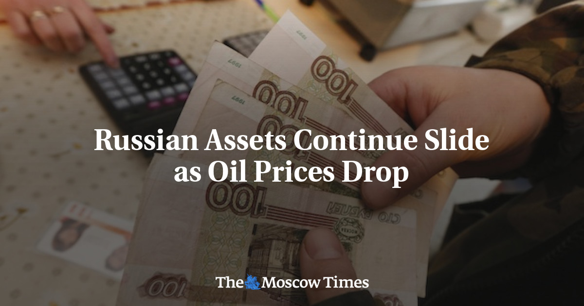 Aset Rusia terus merosot seiring jatuhnya harga minyak