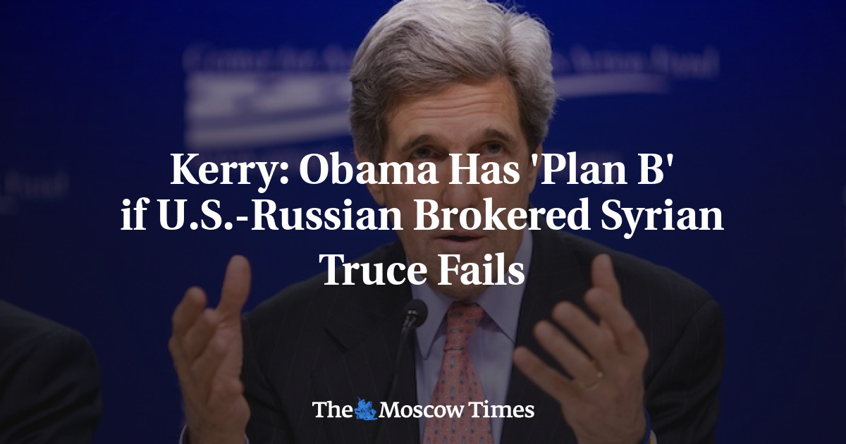 ‘Rencana B’ Obama saat gencatan senjata Suriah yang ditengahi AS-Rusia gagal