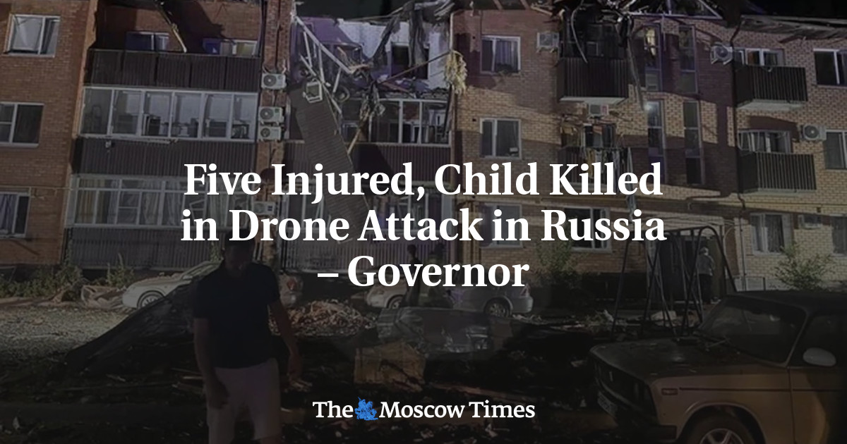 Five Injured, Child Killed in Drone Attack in Russia – Governor - The ...