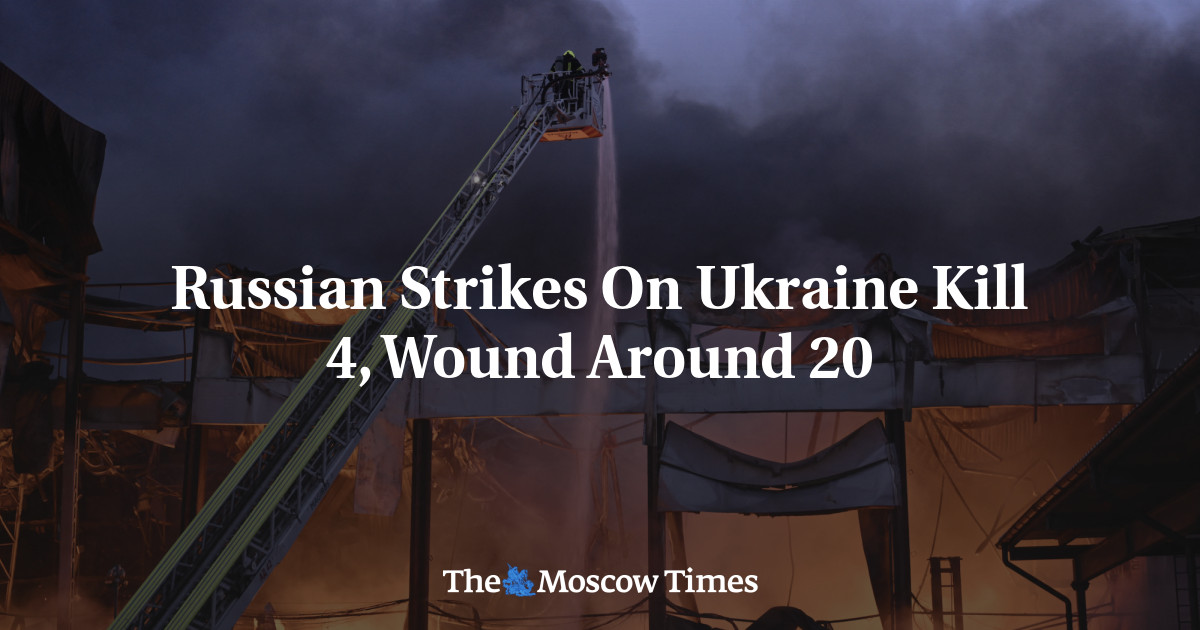 Russian Strikes On Ukraine Kill At Least 2
