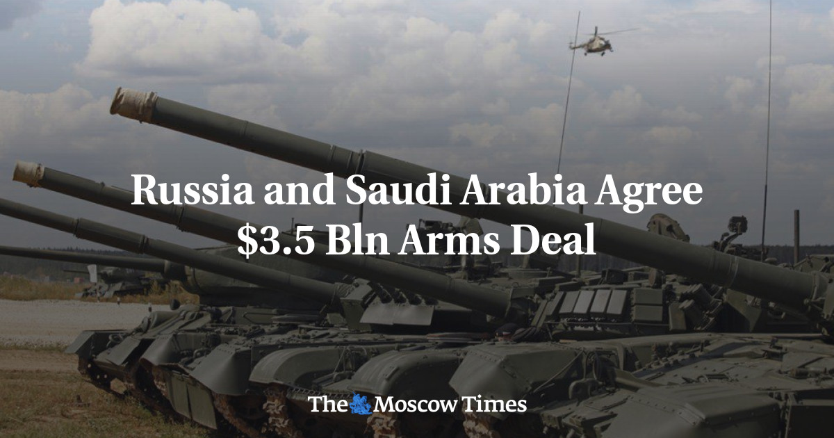 Russia And Saudi Arabia Agree $3.5 Bln Arms Deal