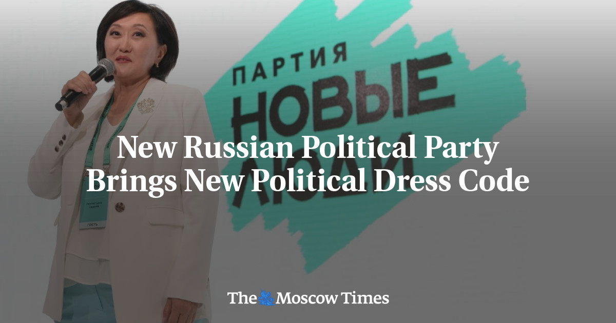 New Russian Political Party Brings New Political Dress Code - The Moscow  Times