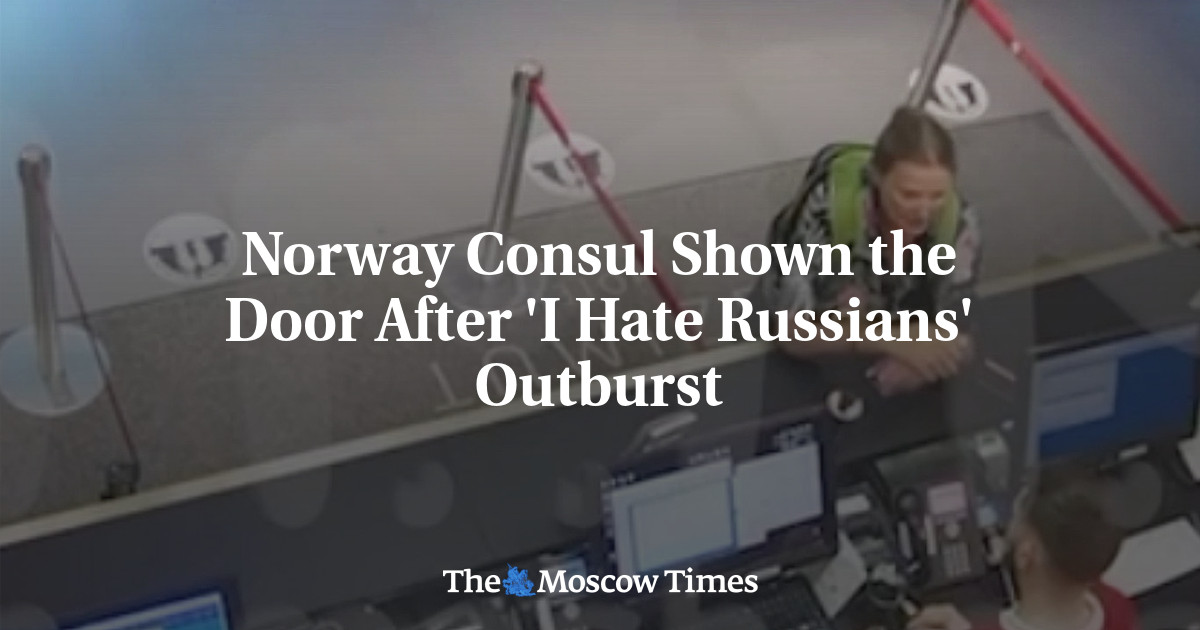 Norsk konsul sparket ut etter «Jeg hater russere»-utbrudd