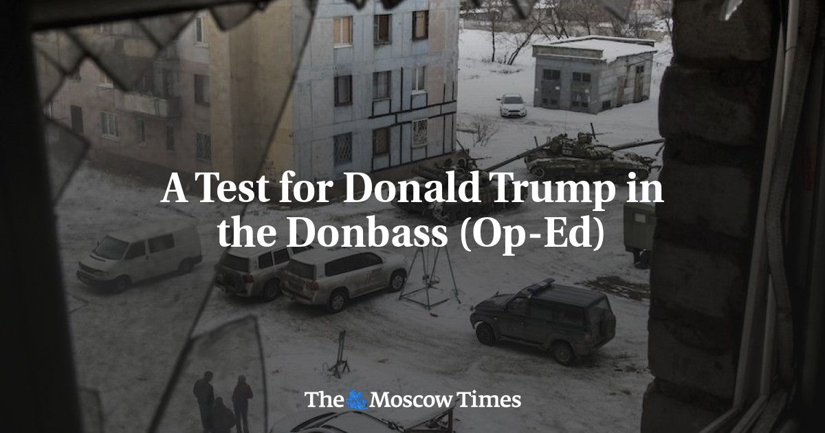 Ujian bagi Donald Trump di Donbass (Op-ed)