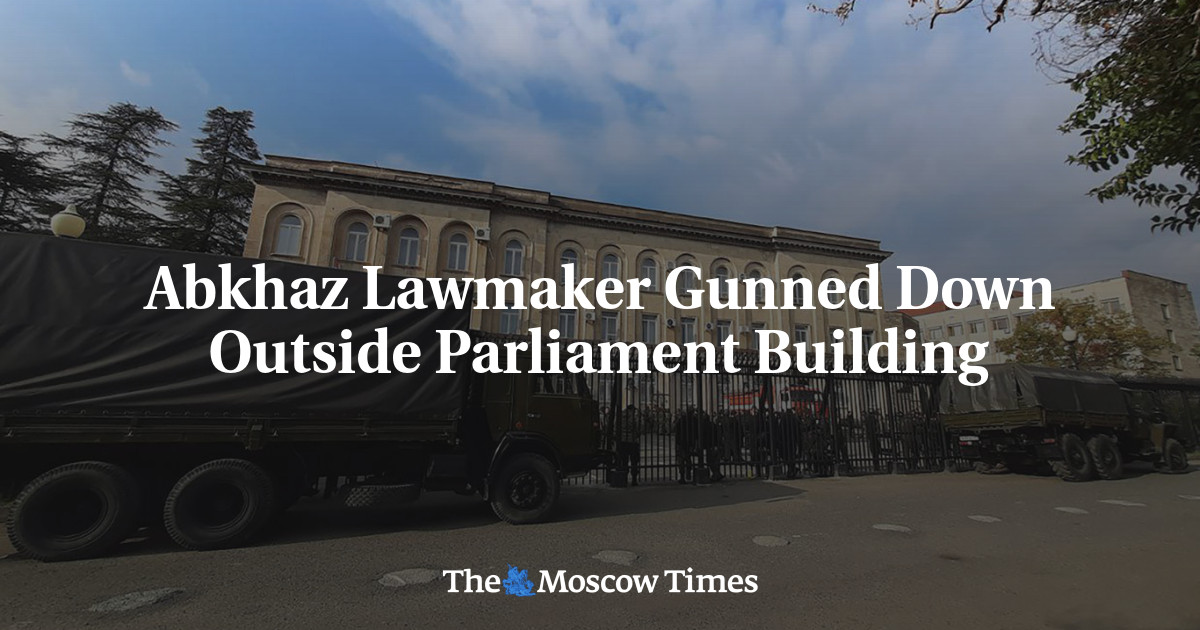 Abkhaz Lawmaker Gunned Down Outside Parliament Building