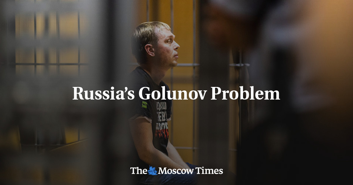 Masalah Golunov Rusia – The Moscow Times