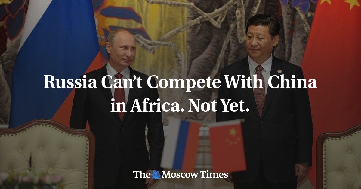 Rusia tidak dapat bersaing dengan China di Afrika