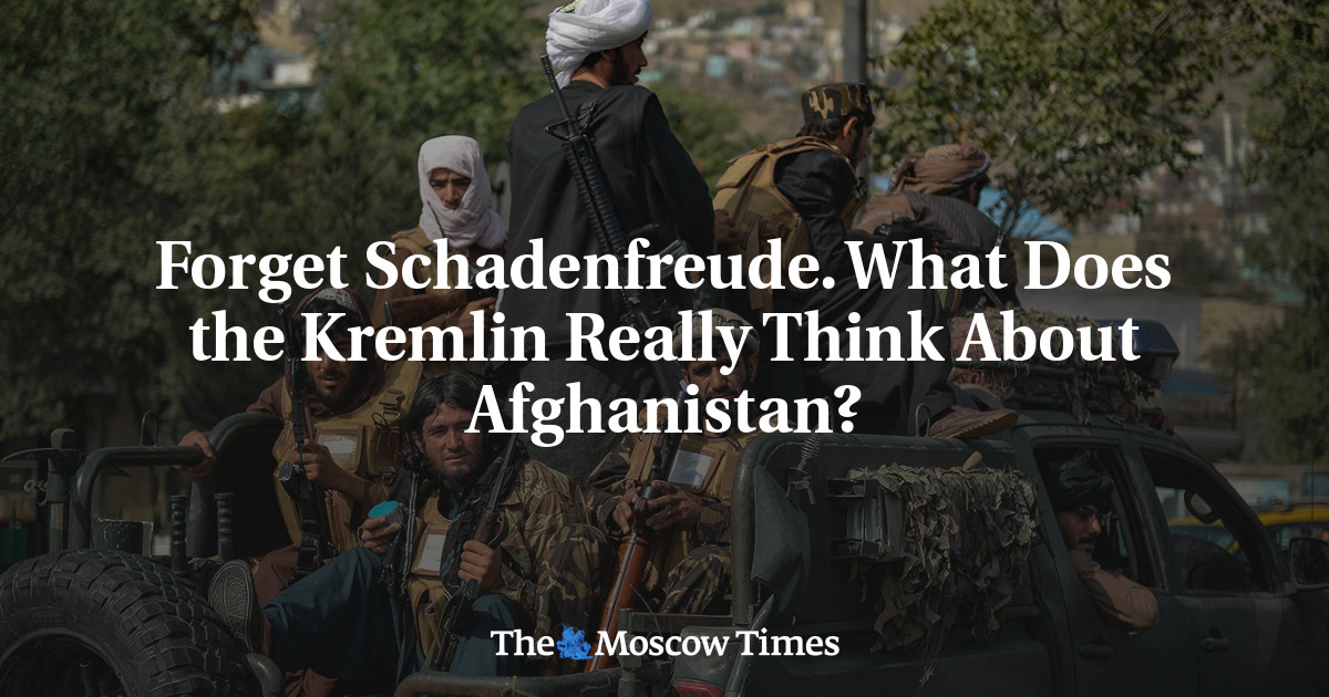 Lupakan Schadenfreude.  Apa sebenarnya pendapat Kremlin tentang Afghanistan?