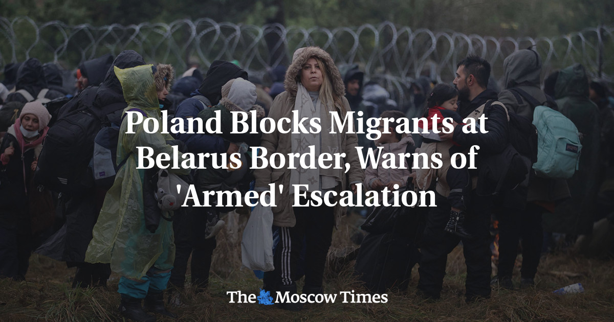 Polandia memblokir migran di perbatasan Belarus, memperingatkan eskalasi ‘bersenjata’