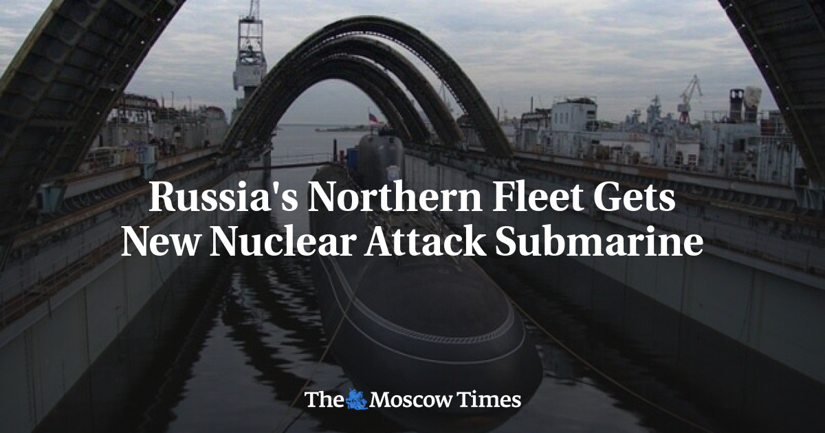 Armada Utara Rusia Mendapat Kapal Selam Serangan Nuklir Baru