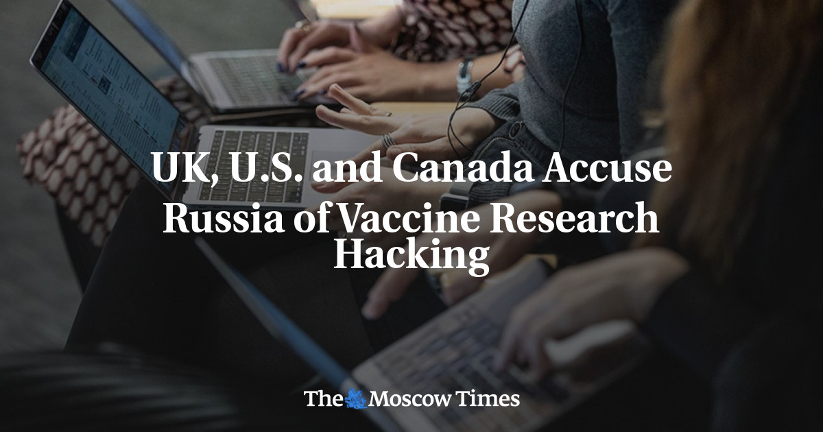 Inggris, AS, dan Kanada menuduh Rusia meretas penelitian vaksin