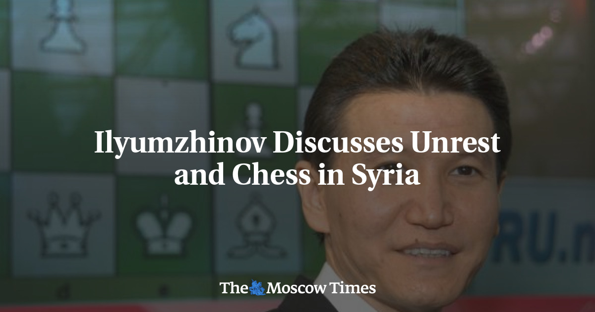 Karpov-Ilyumzhinov Scandal at Russian Chess Federation Assembly