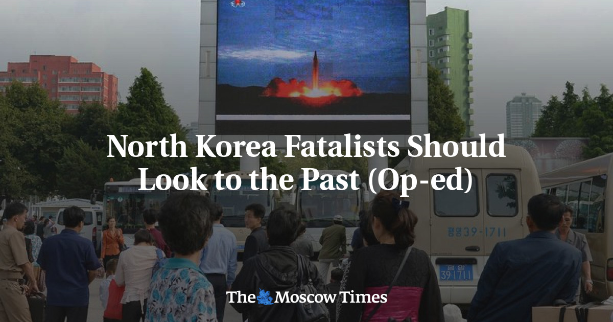 Fatalis Korea Utara harus melihat ke masa lalu (Op-ed)