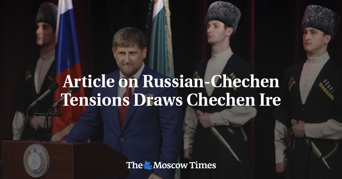 Artikel tentang ketegangan Rusia-Chechnya menarik Chechnya Irlandia
