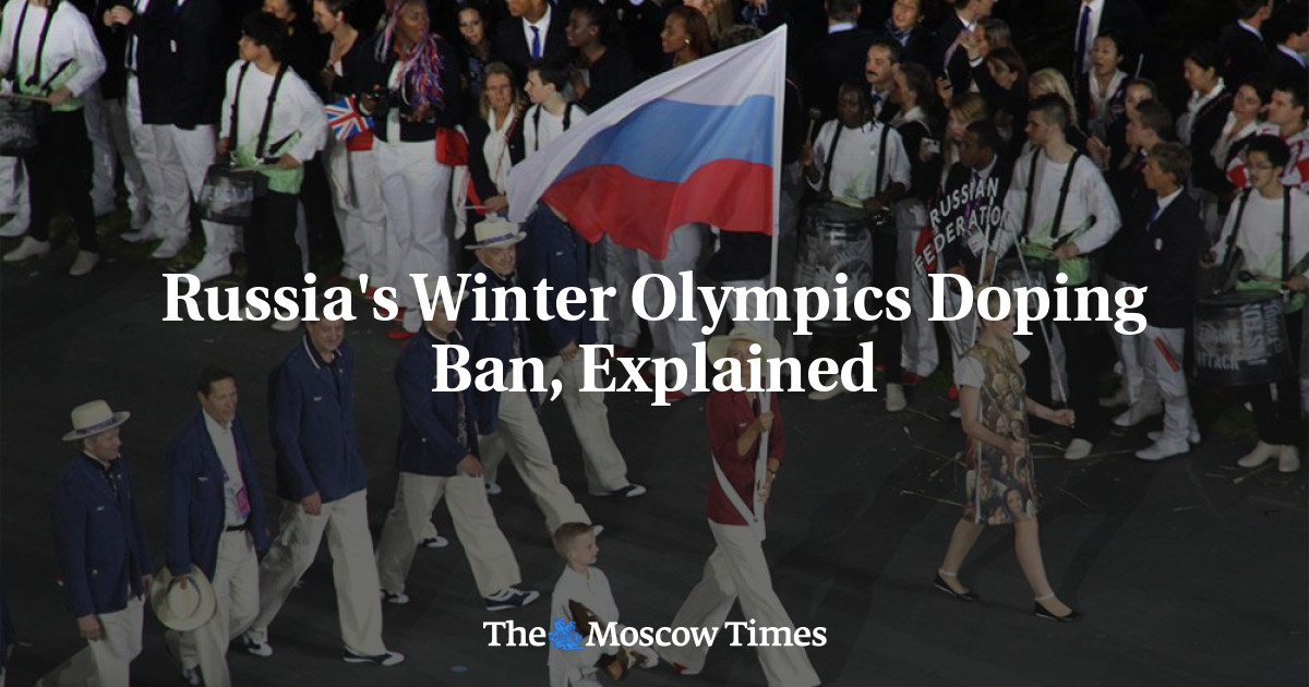 Olimpiade Musim Dingin Rusia tentang larangan narkoba, dijelaskan
