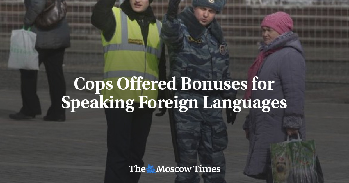 Cops Offered Bonuses for Speaking Foreign Languages