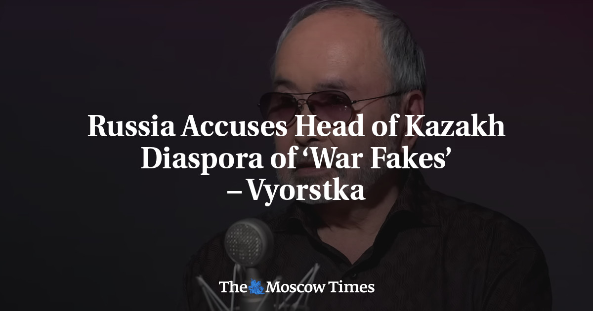 Russia Accuses Head of Kazakh Diaspora of ‘War Fakes’ – Vyorstka