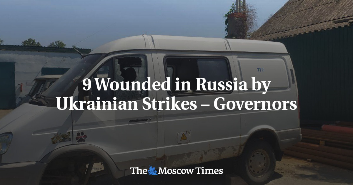 9 Wounded in Russia by Ukrainian Strikes – Governors