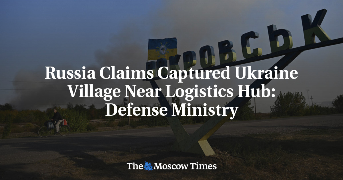 Russia Claims Captured Ukraine Village Near Logistics Hub: Defense Ministry