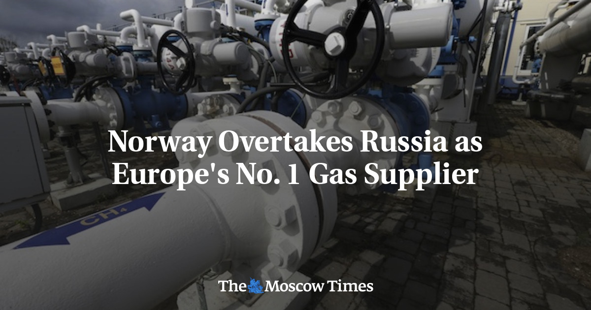 Norwegia menyalip Rusia sebagai pemasok gas nomor 1 di Eropa