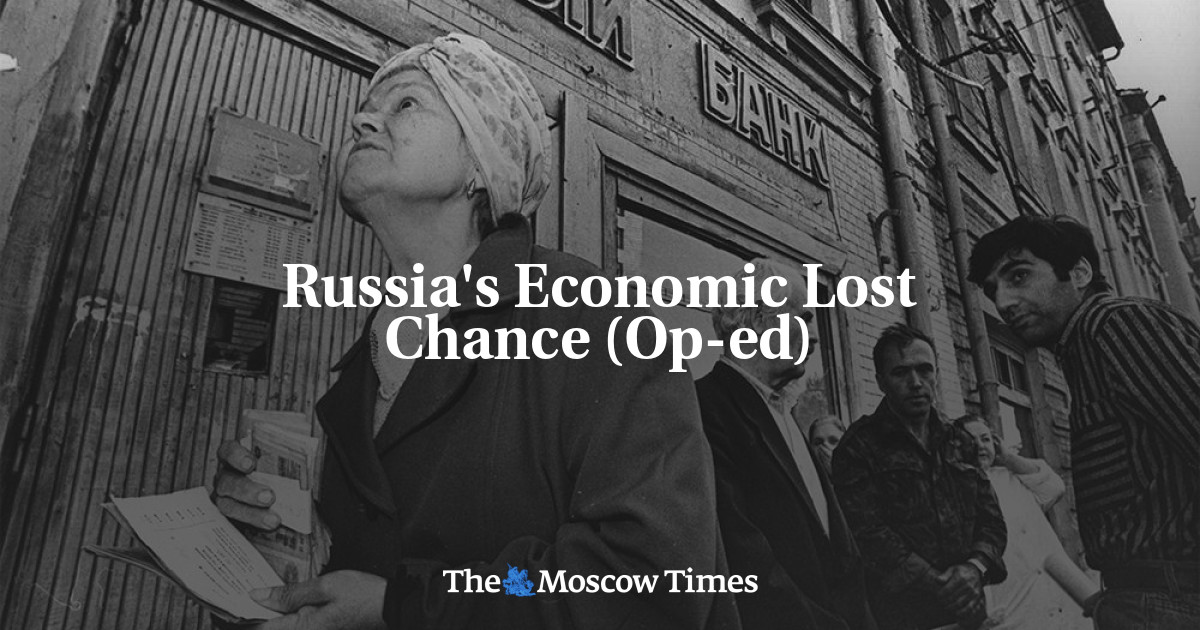 Peluang Ekonomi Rusia yang Hilang (Op-ed)