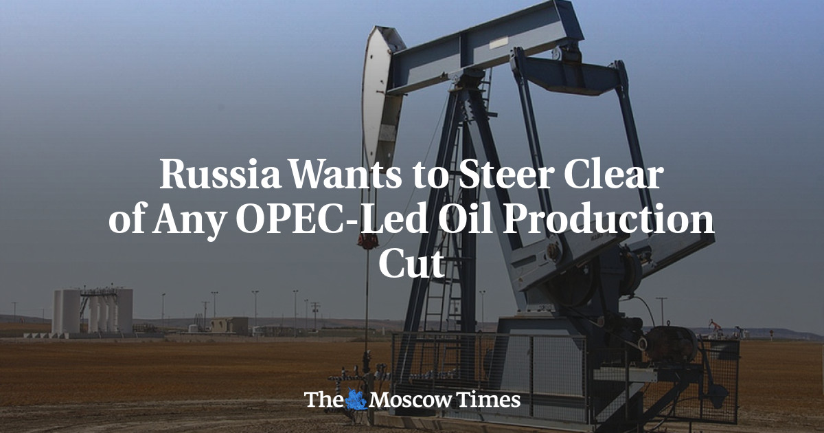 Rusia ingin menghindari pemotongan produksi minyak yang dipimpin OPEC