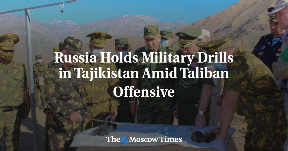 Rusia mengadakan latihan militer di Tajikistan di tengah serangan Taliban