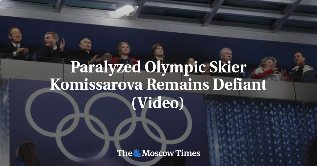 Paralyzed Olympic Skier Komissarova Remains Defiant Video