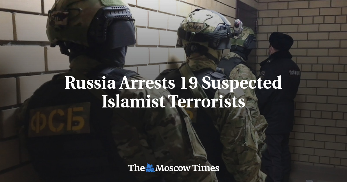 Russia Arrests 19 Suspected Islamist Terrorists The Moscow Times   72989  F718c7f9002efc3e27dd0bc72530fe92 