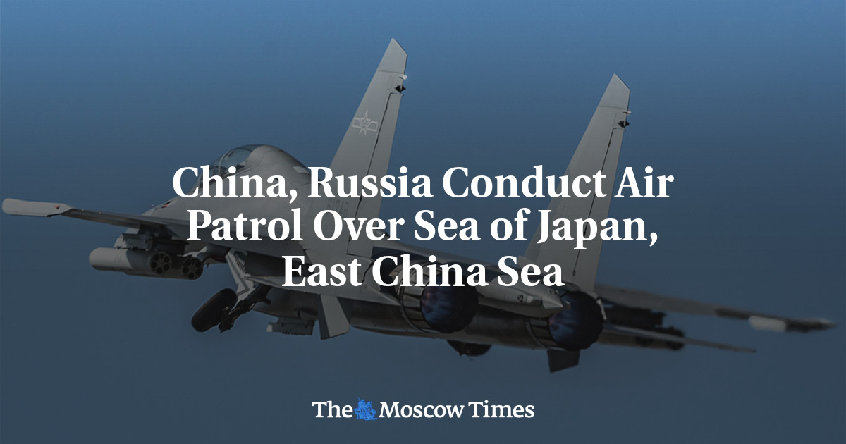China, Rusia Melakukan patroli udara di Laut Jepang, Laut Cina Timur