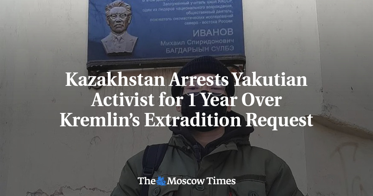 Kazakhstan Arrests Yakutian Activist for 1 Year Over Kremlin’s Extradition Request