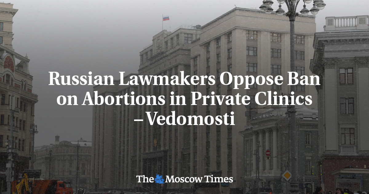 Russian Lawmakers Oppose Ban On Abortions In Private Clinics   83458  F7ca9ee221d07eb7203bfbc4f243bf14 