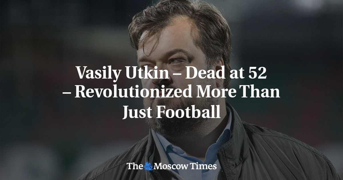 Василий Ауткин – умер в 52 года – он произвел революцию не только в футболе