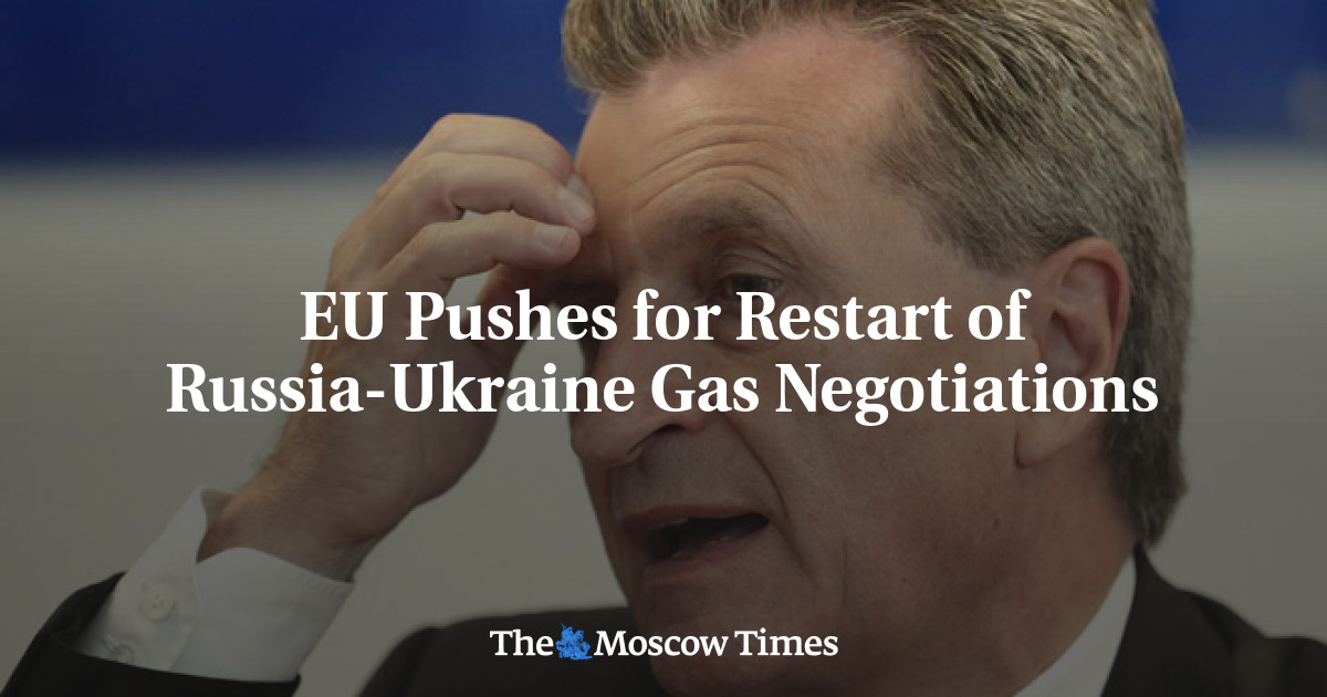 UE bertujuan untuk memulai kembali negosiasi gas antara Rusia dan Ukraina