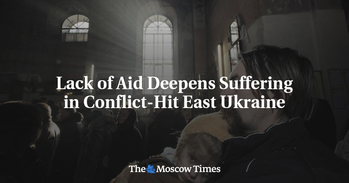 Kurangnya bantuan memperparah penderitaan di Ukraina timur yang dilanda konflik