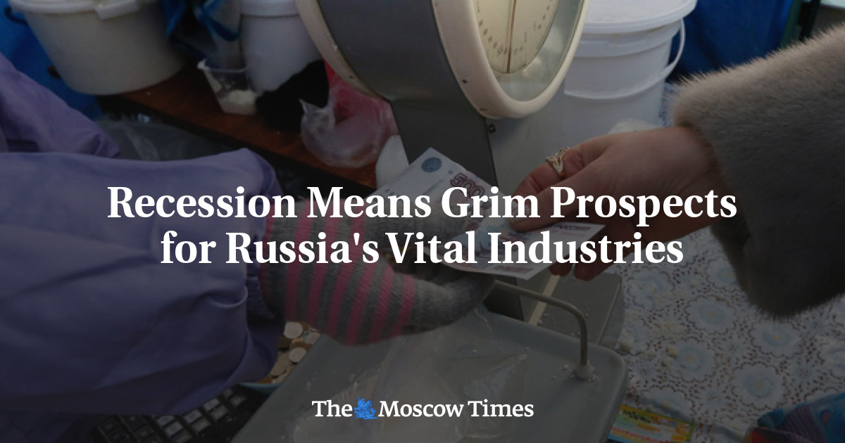 Resesi berarti prospek suram bagi industri-industri penting Rusia